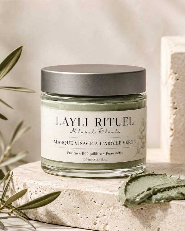 Masque Visage à l'Argile Verte